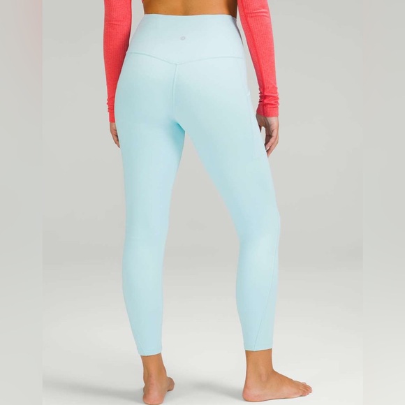Lululemon Align High-Rise Pant with Pockets 25" Icing Blue - Picture 2 of 8